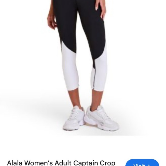 Women's Adult Captain Crop Tight leggings - Picture 1 of 5